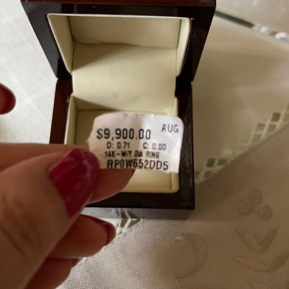 ❤️❤️❤️EFFY 14K White&Yellow Gold Diamond Ring ❤️❤️ - Picture 13 of 16